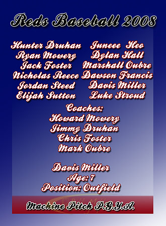 Trading Card Back